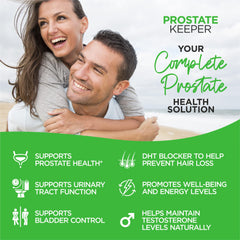 Prostate Support dosage information on bottle label