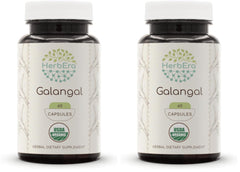 HerbEra Galangal 60 Capsules bottle – 500 mg each
