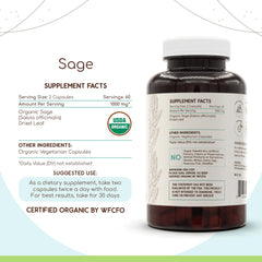 Quality control and testing process for Sage capsules