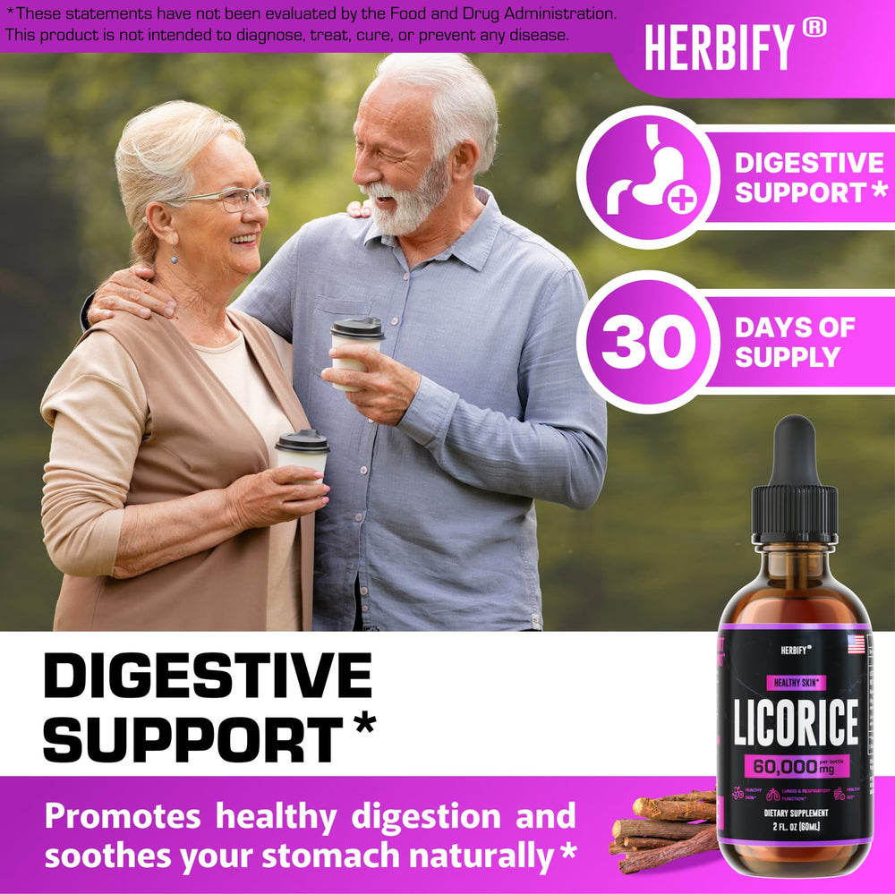Pipette dispensing licorice root extract