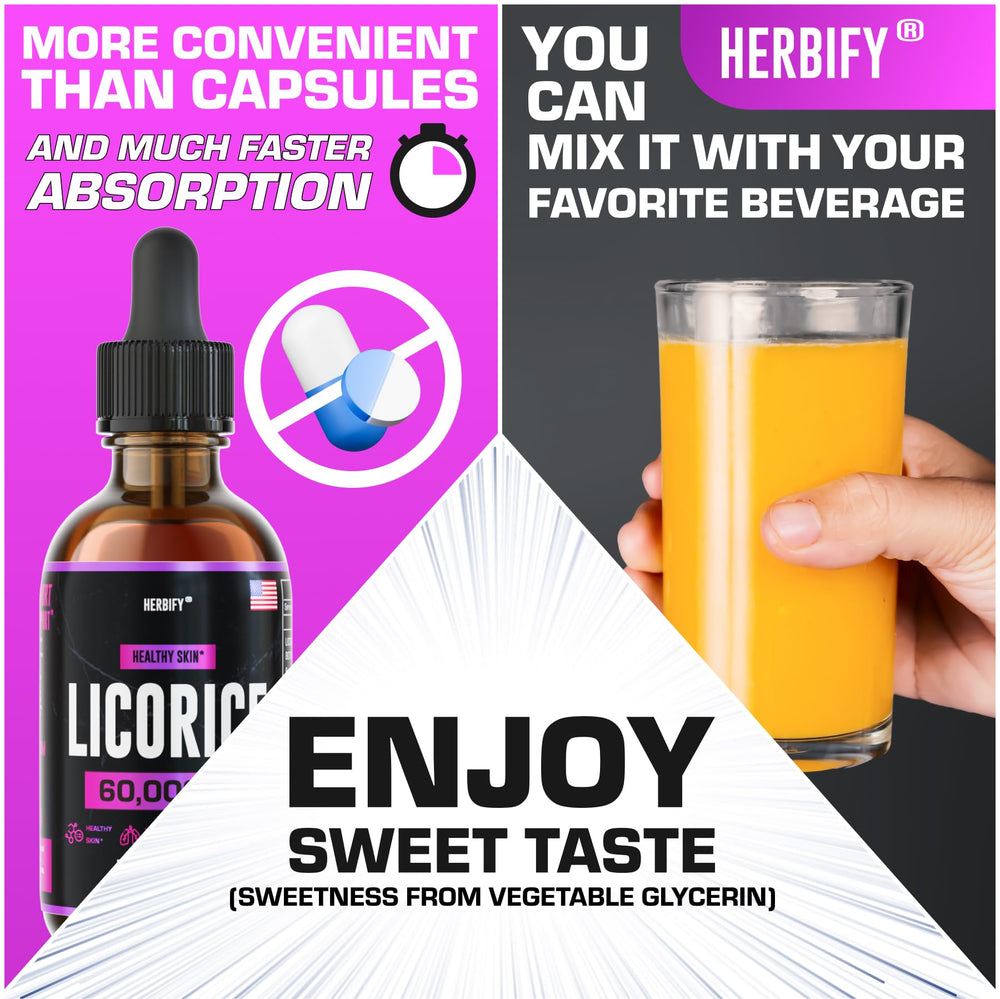 Image showing skin-related benefits of licorice root extract