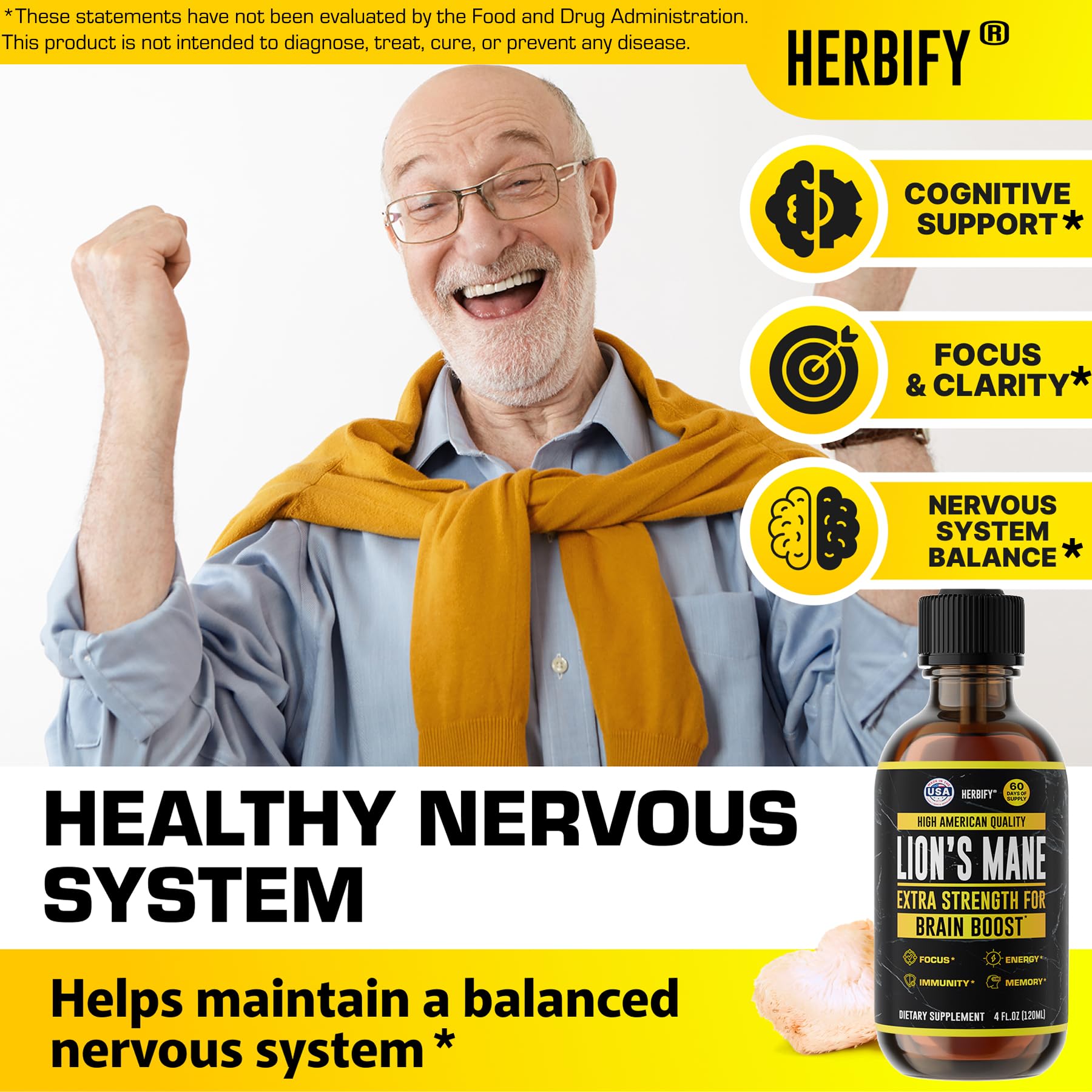 Wild mushroom Lion's Mane extract ingredients