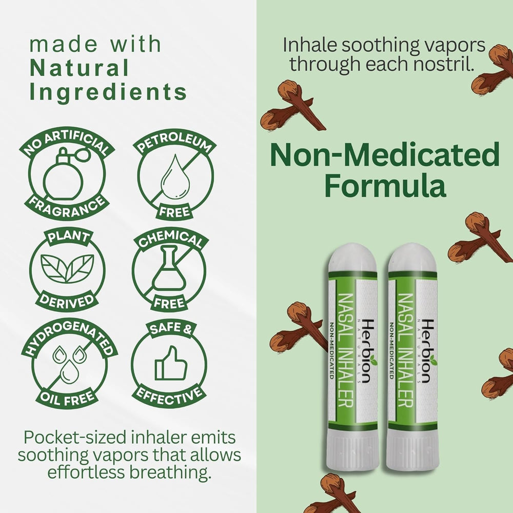 HERBION Naturals nasal inhaler airy vapor for calm focus