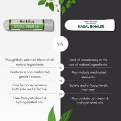 HERBION Naturals Nasal Inhaler provides rapid relief from congestion and sinus discomfort
