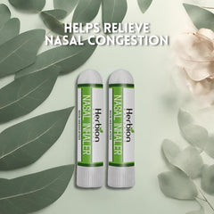 HERBION Naturals nasal inhaler portable design for travel
