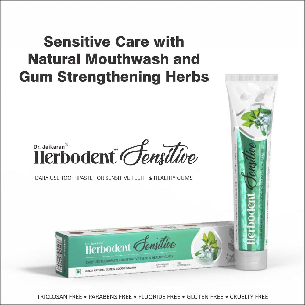 Gum care and enamel strengthening herbs