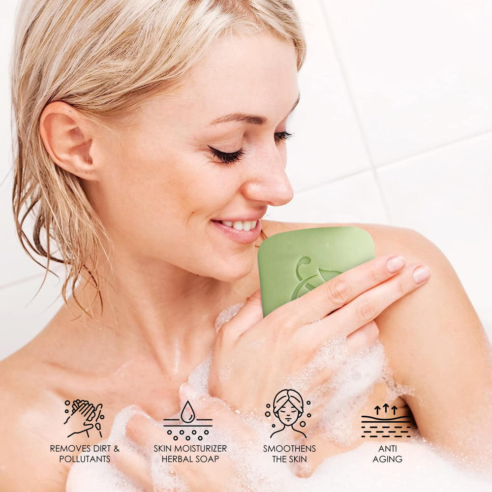 HERBOGANIC moisturizing hydration bar suggesting daily skin softness