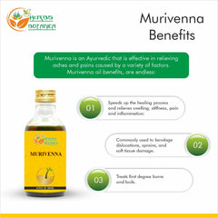 Ayurvedic herbs used in Murivenna Tailam