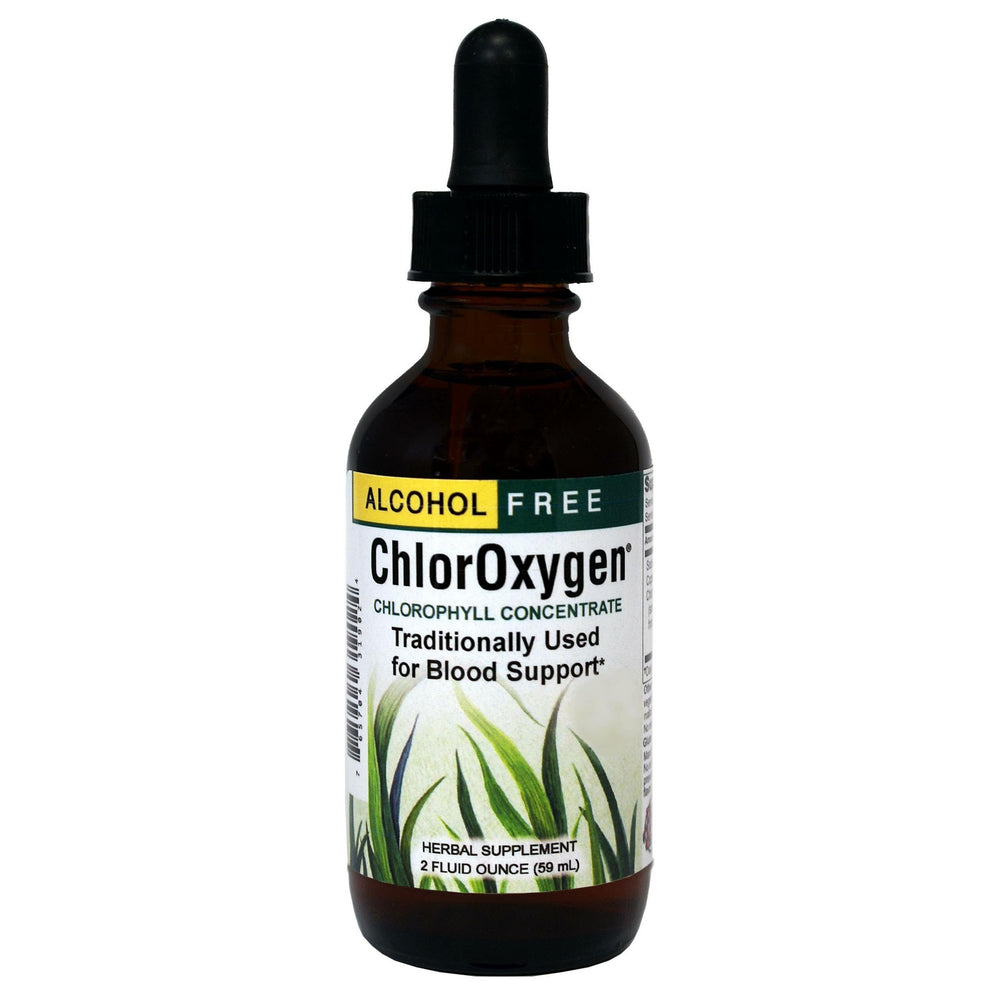 Hero image: Herbs Etc. ChlorOxygen Chlorophyll Concentrate bottle