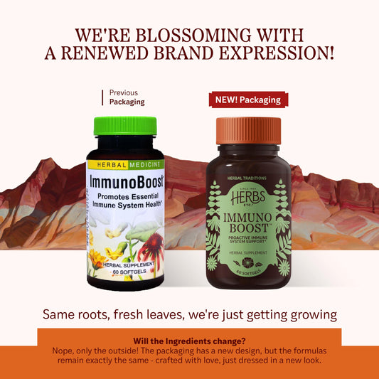 Back label of Immunoboost bottle
