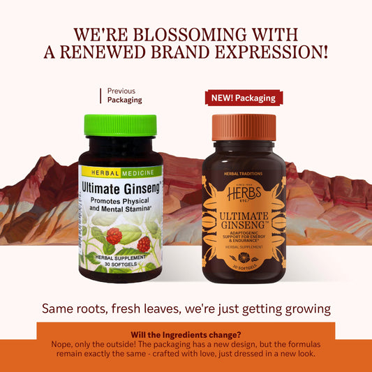 Close-up of Ultimate Ginseng Softgels capsules