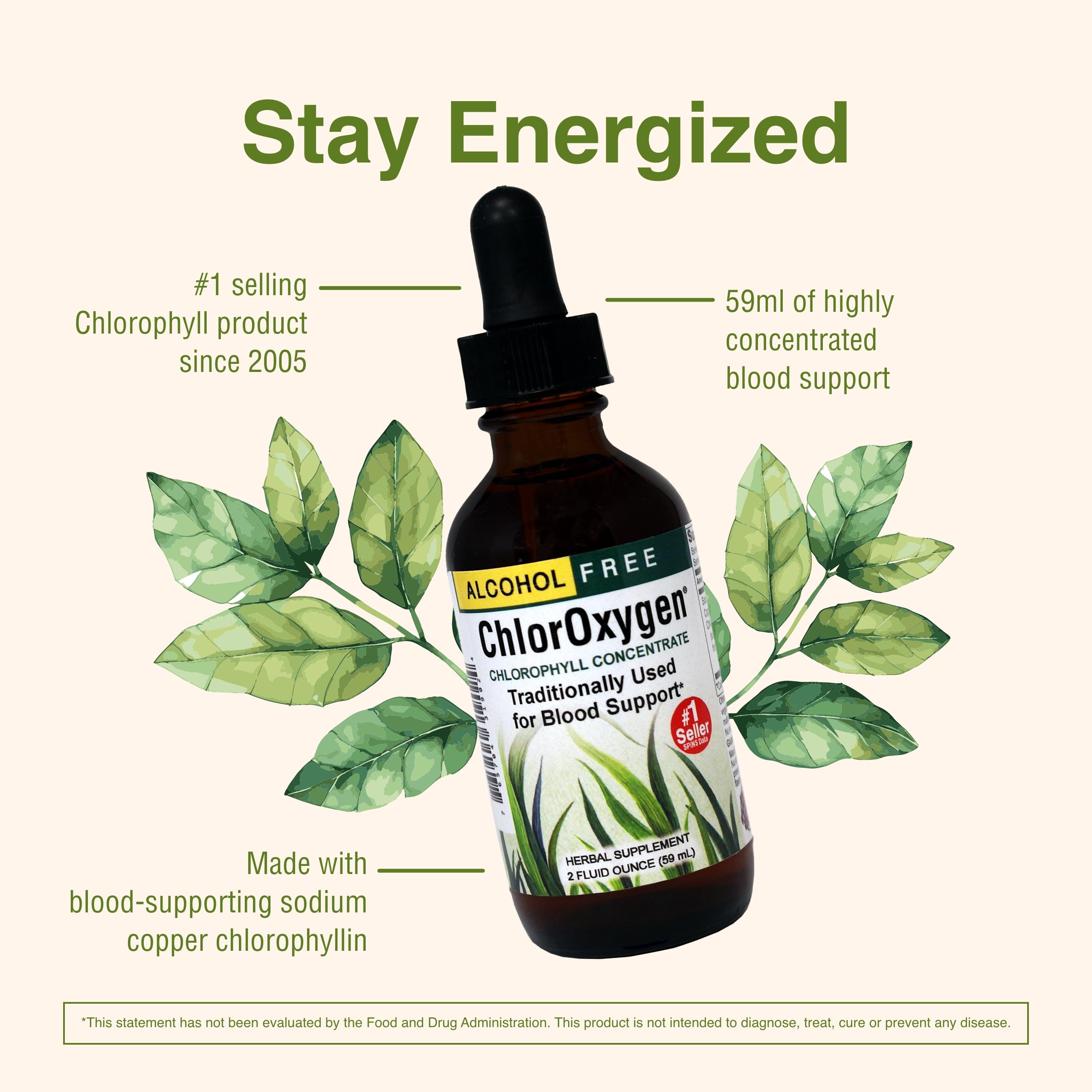 ChlorOxygen Chlorophyll Concentrate ingredients list