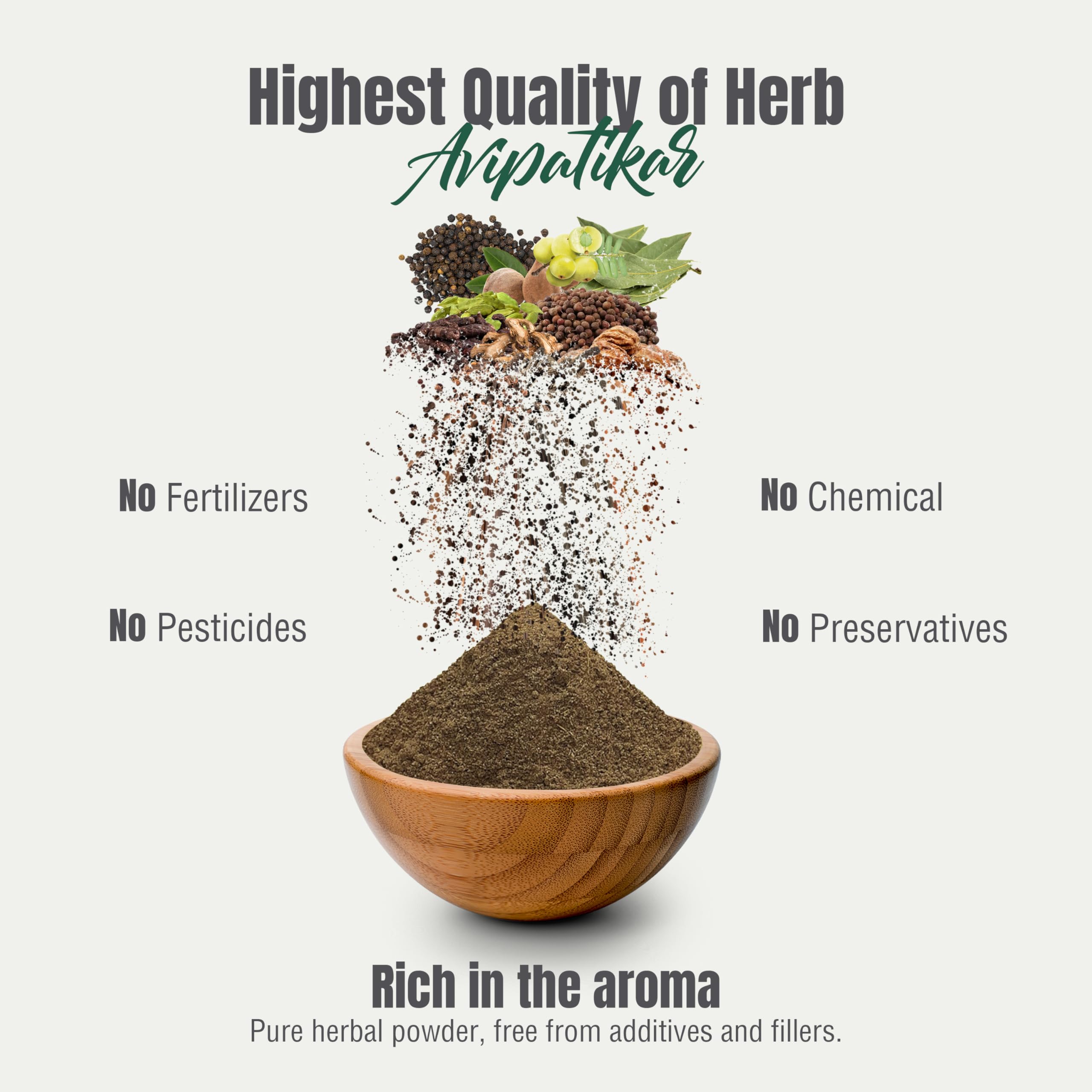 Traditional Ayurvedic preparation illustration
