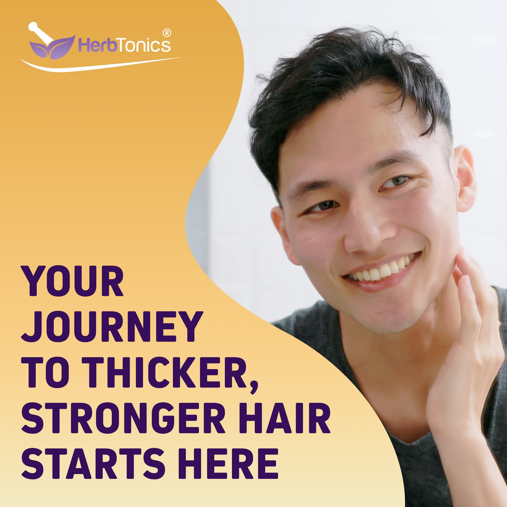 Hair, skin and nails health concept with gummies