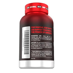 Usage directions and serving size illustration for the supplement
