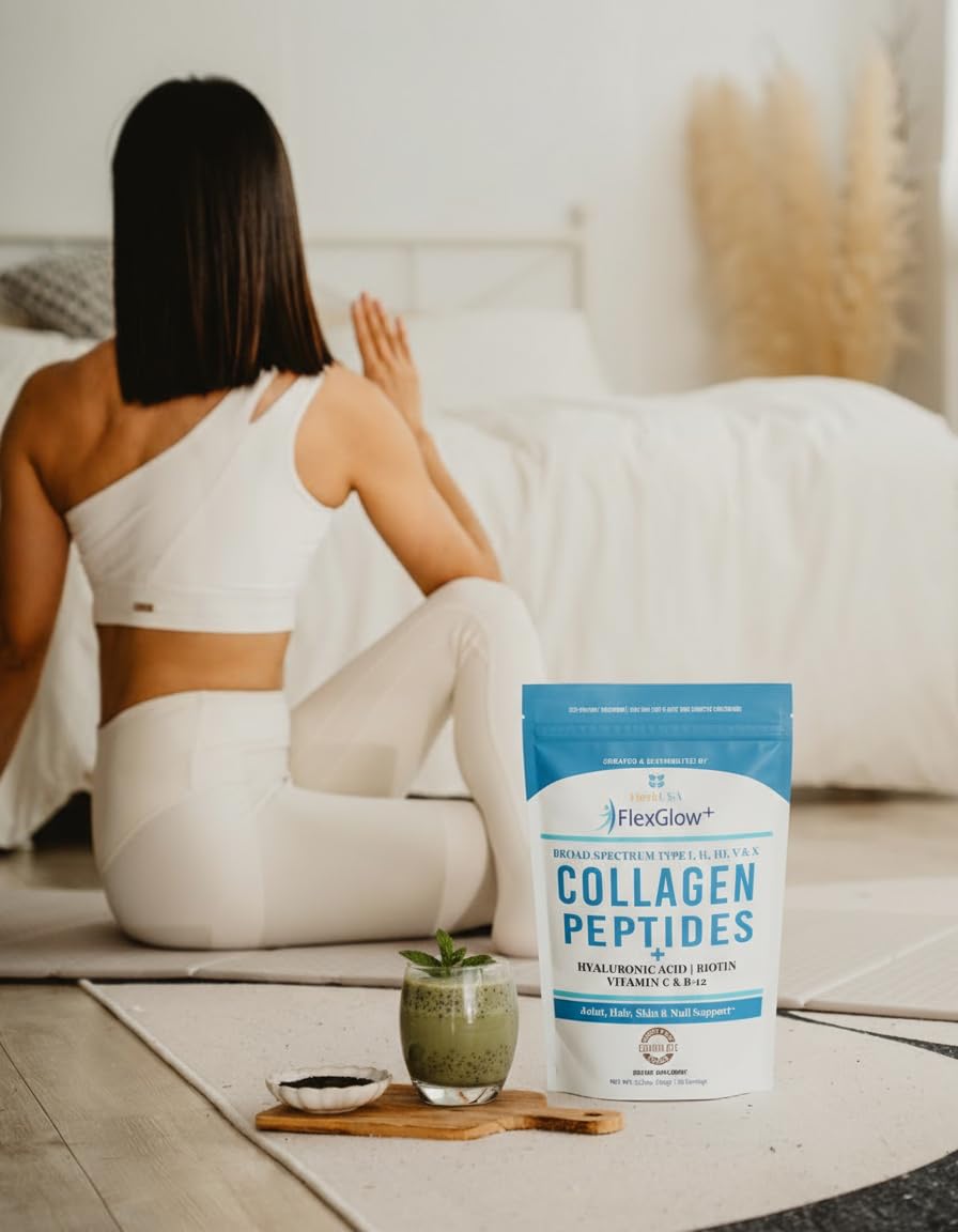 Serving ideas: coffee, smoothies, or baked goods with FlexGlow+ Collagen