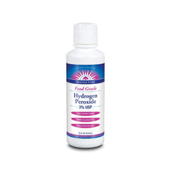 Heritage Store 3% hydrogen peroxide fragrance-free bottle front view 16 oz
