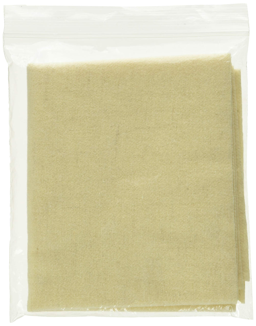 Durable, high-quality unbleached wool fabric detail