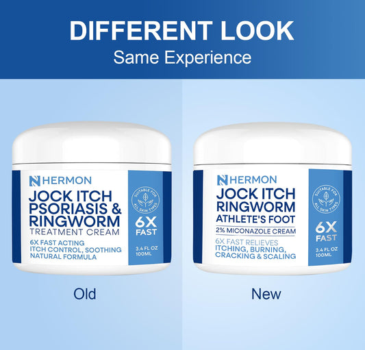 Hermon psoriasis-relief bottle targets scaling and redness with gentle, soothing ingredients.