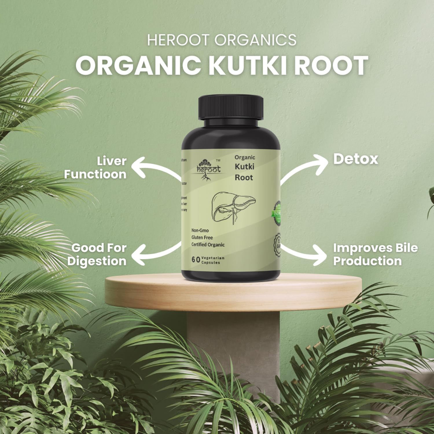 Heroot Kutki capsules used as part of daily wellness routine