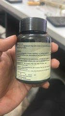 Packaging showing Organic, Non-GMO, Gluten-Free labels on Heroot Kutki capsules