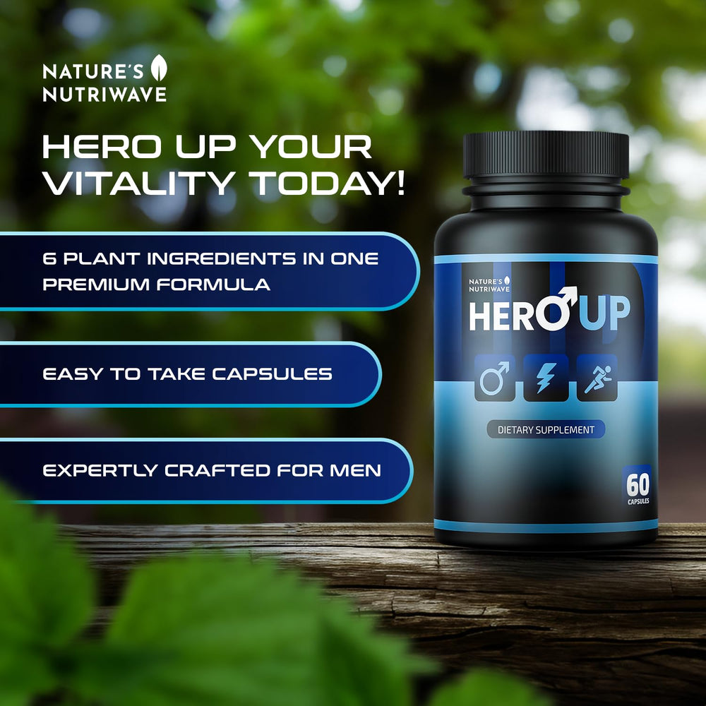 HeroUP 60-capsule bottle
