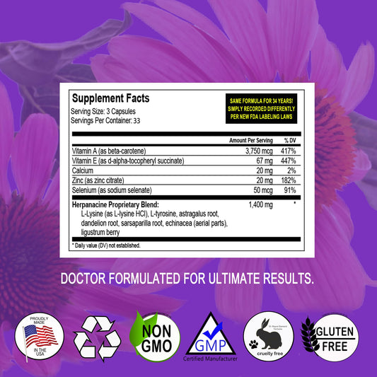 Close-up of natural ingredients used in Herpanacine Diamond