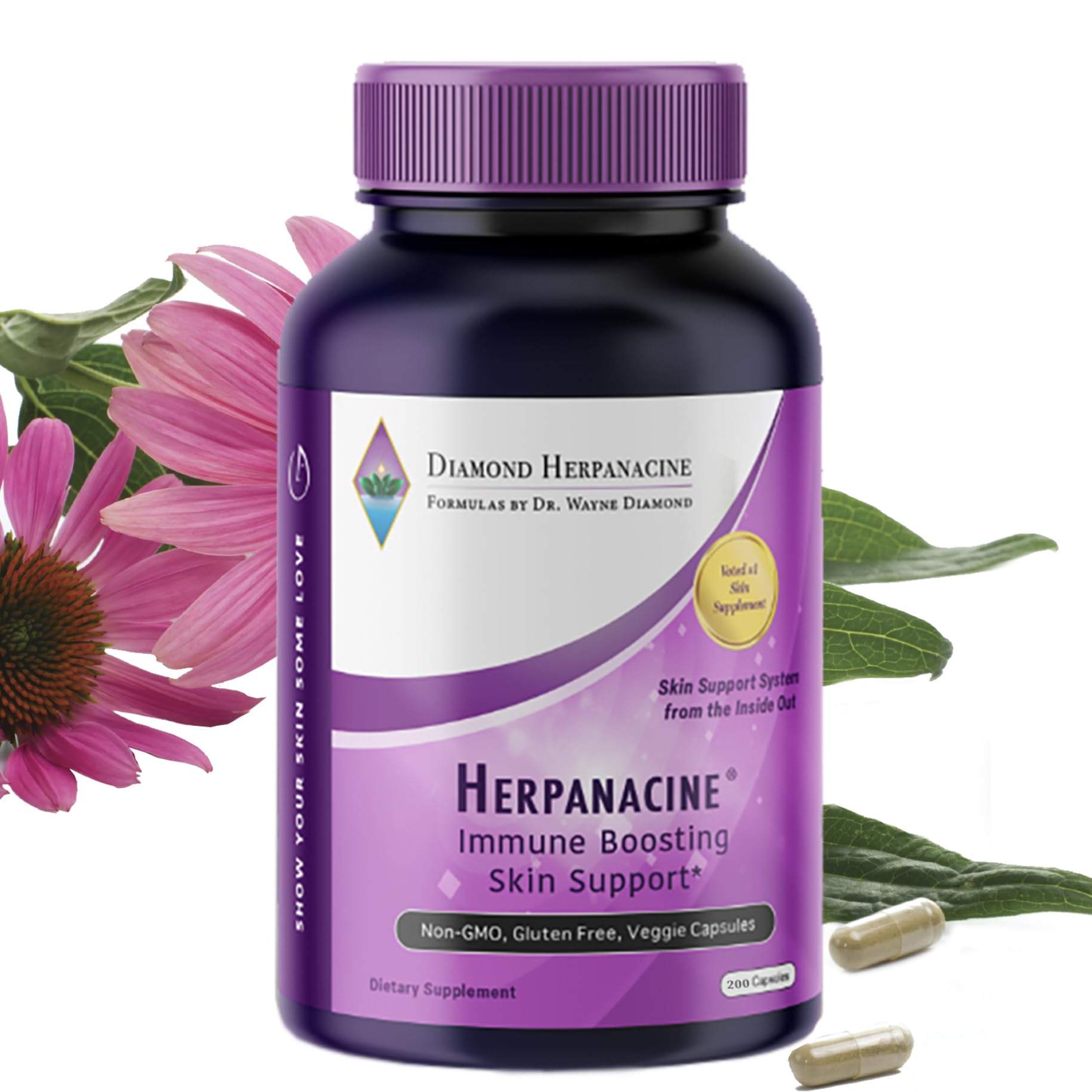 Herpanacine Diamond bottle with label