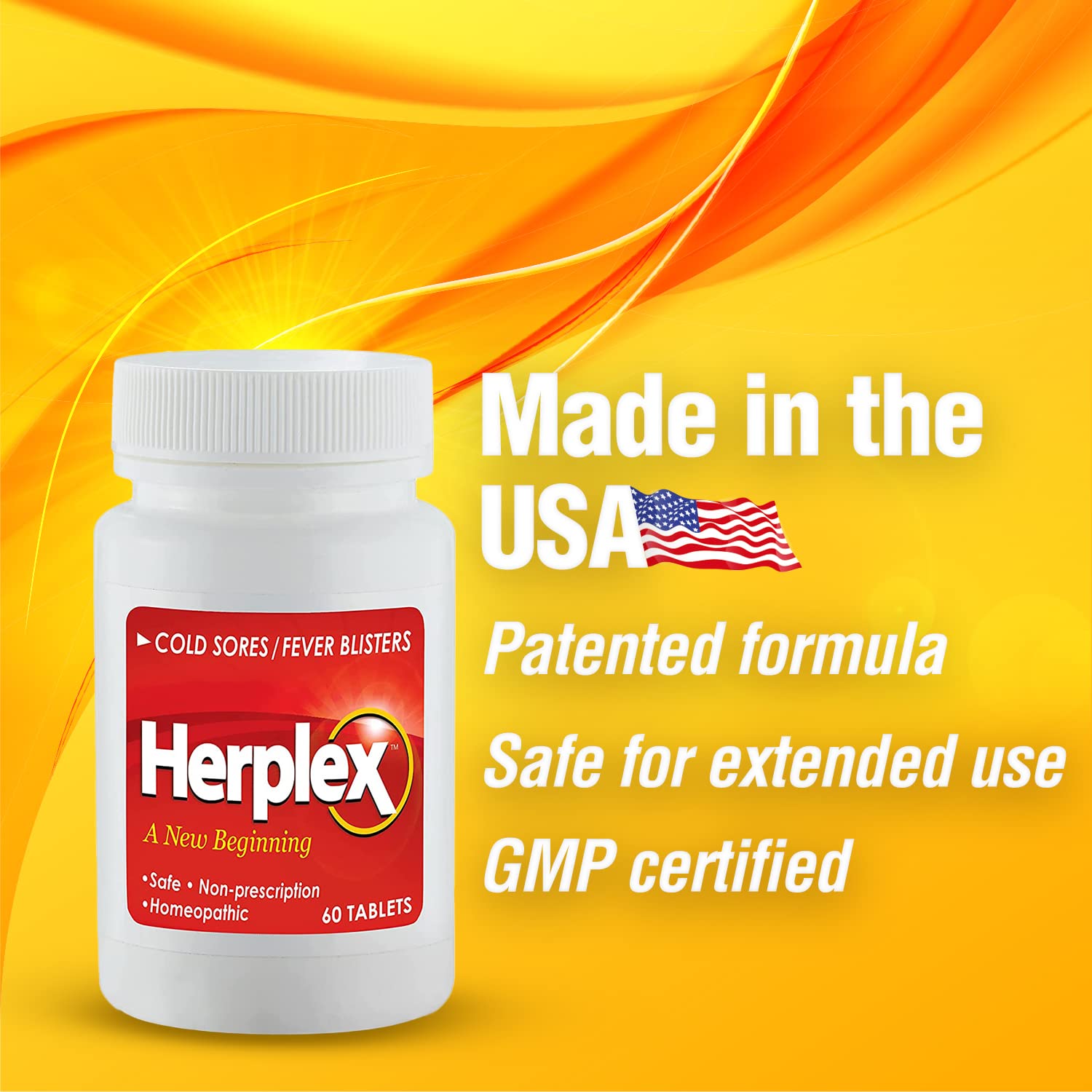 Herplex Premium Tablets scene on a clean desk ready for outbreaks