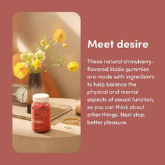Lifestyle scene featuring a couple with Hers Desire Libido Gummies