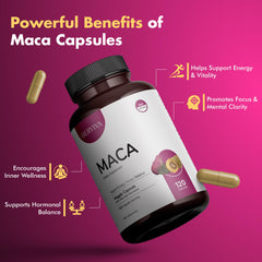 Bottle showing 120 capsules for 60 servings