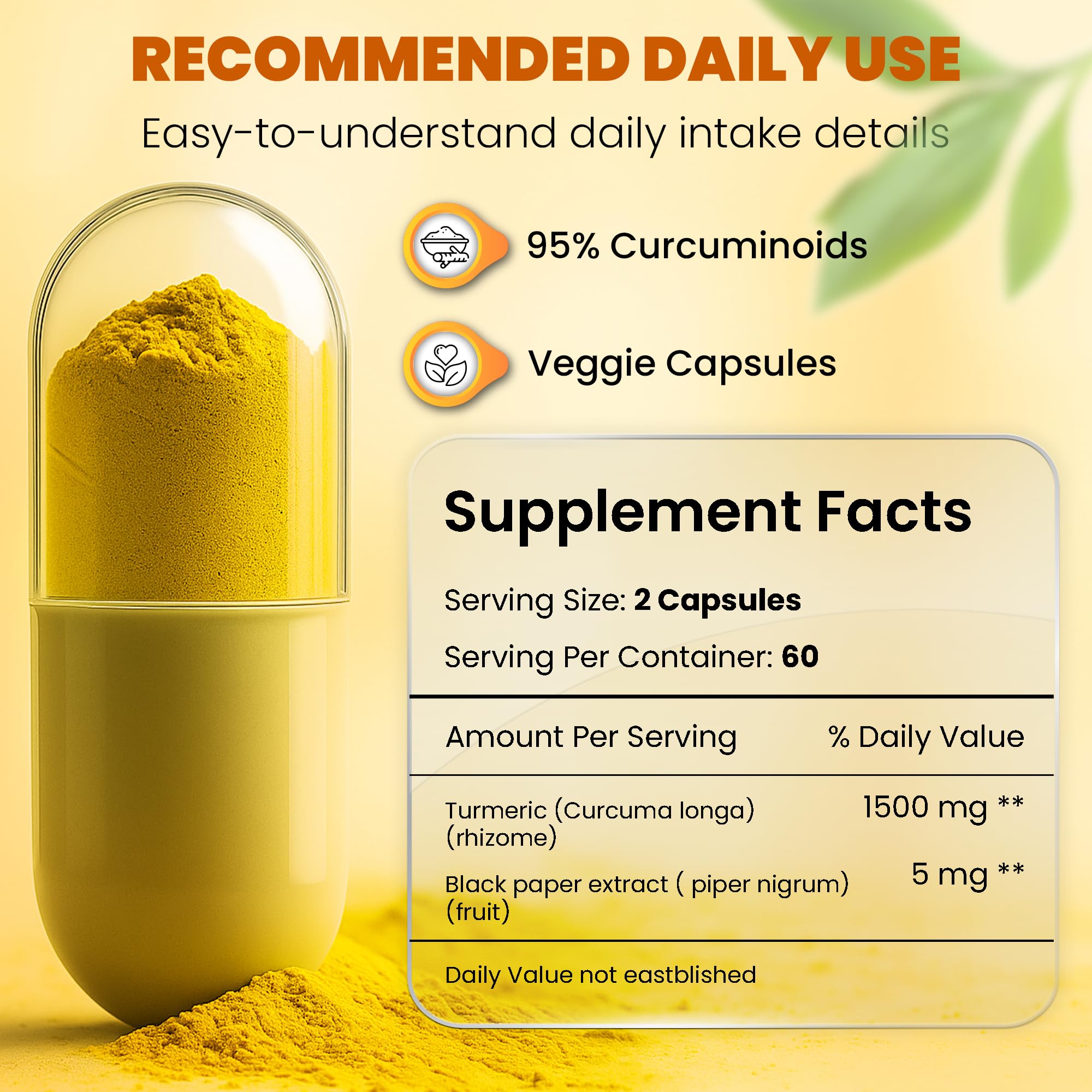 Piperine absorption booster in HERVIVA turmeric formula