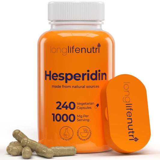 Hesperidin 1000mg bottle with 240 capsules