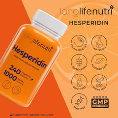 Open bottle showing 240 capsules for 4-month supply