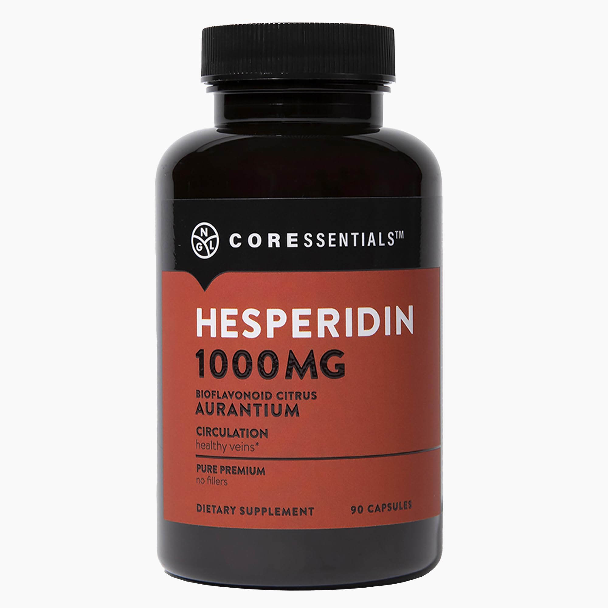 Hesperidin 1,000mg bottle - front label