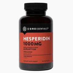 90 capsules laid out in a row - hesperidin supplement