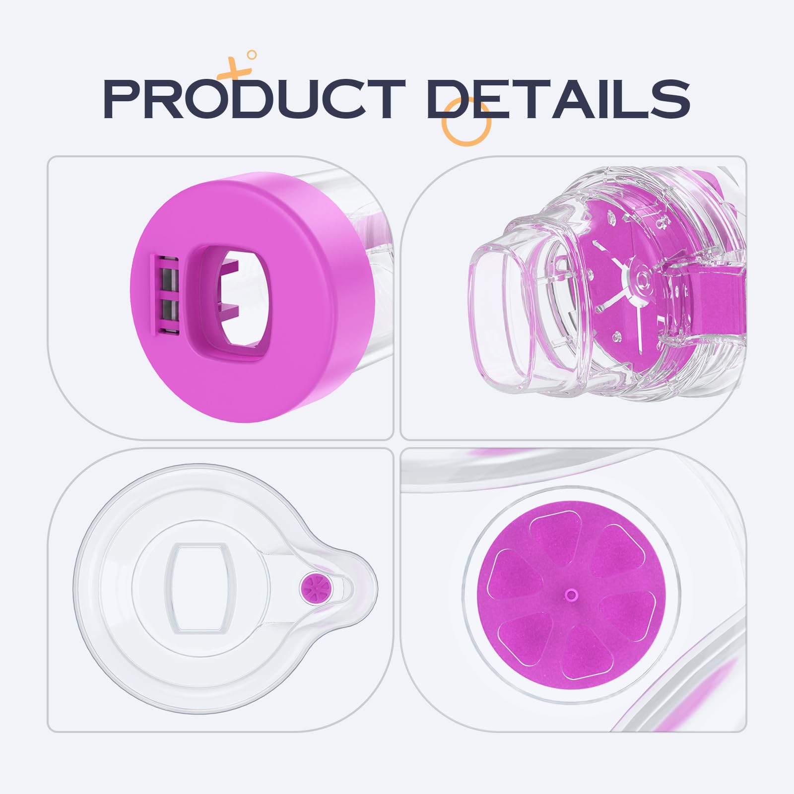 HEWEJA NESSI OTC Spacer easy to clean with simple disassembly after use.