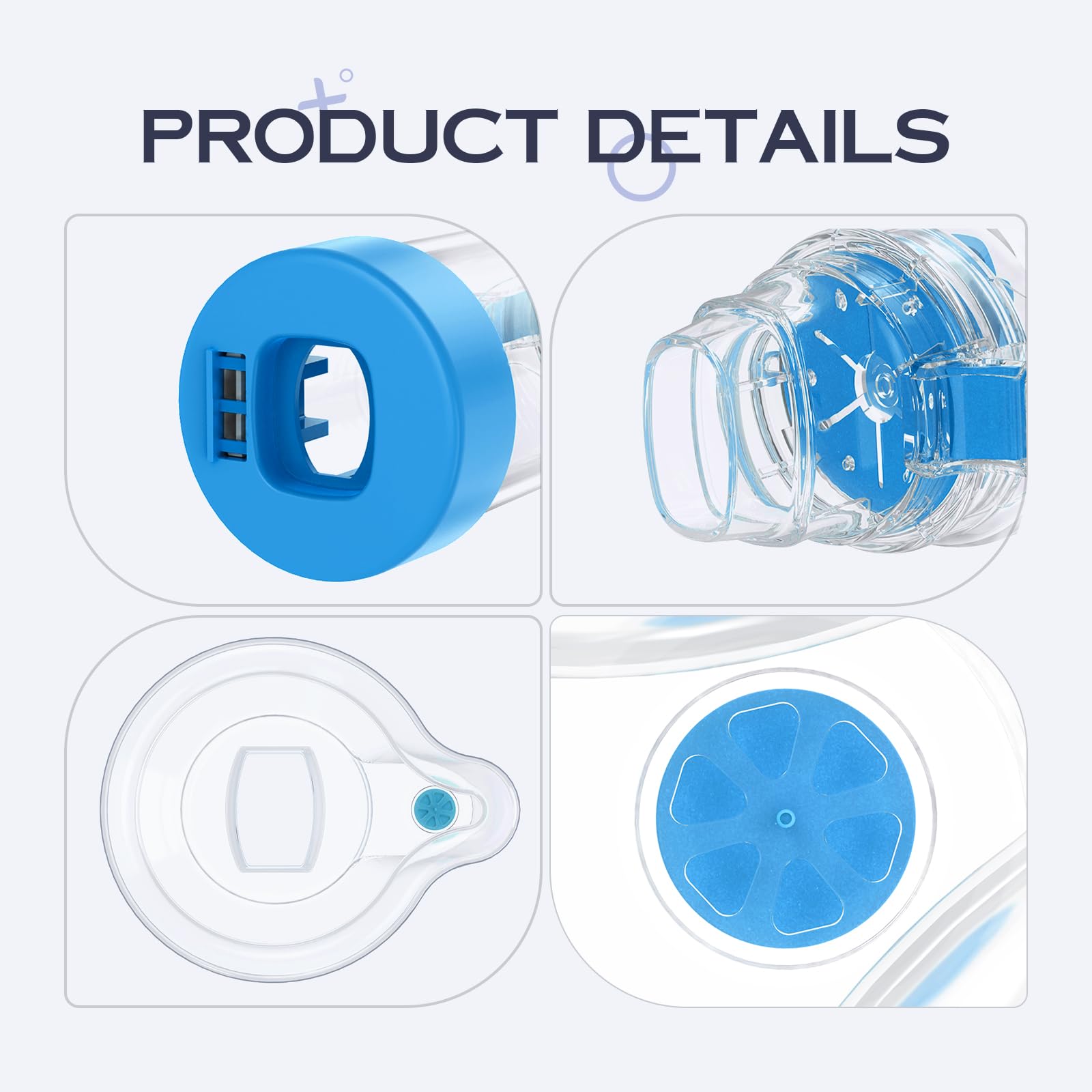 HEWEJA NESSI OTC Spacer soft-silicone mask offers comfortable, gentle contact during use