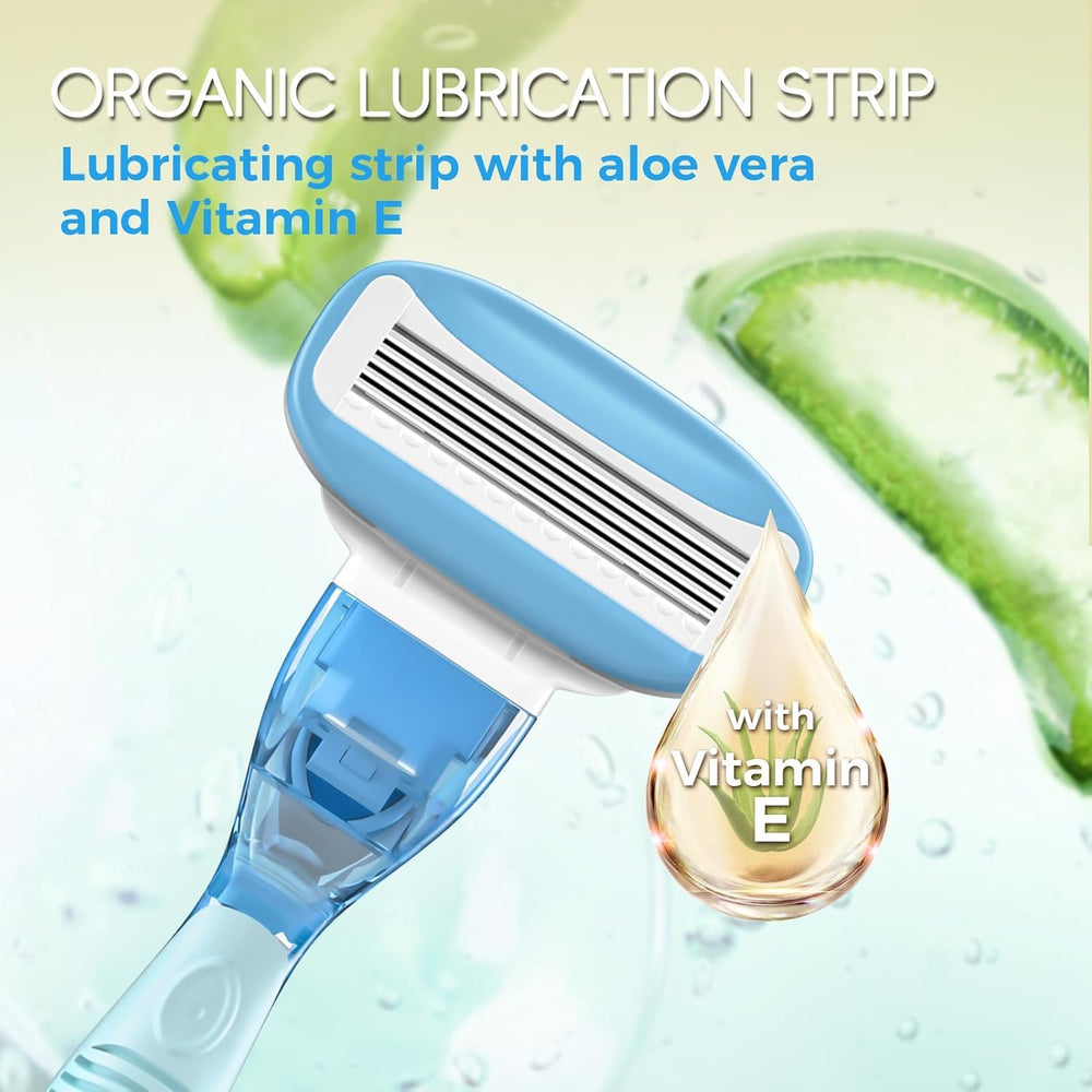 HEYAXA razor refills 4-pack for budget-friendly replacement.