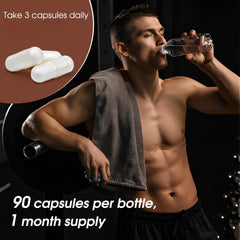 Front packaging view of HFELIZ HMB and Leucine supplement