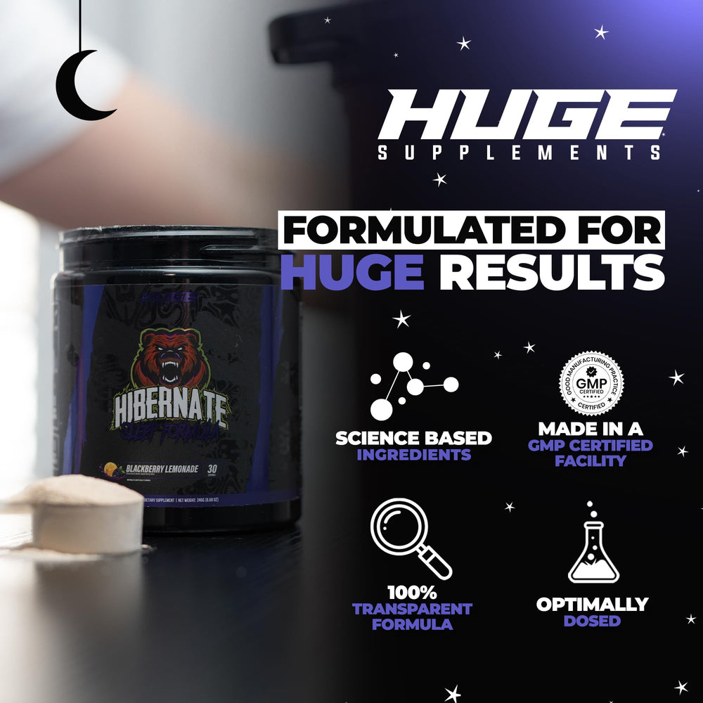 Valerian root and 5-HTP in Hibernate formula