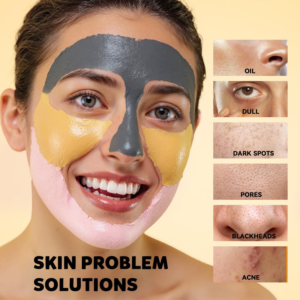 Hicream rose clay mask pack delivering gentle hydration and pore refinement.