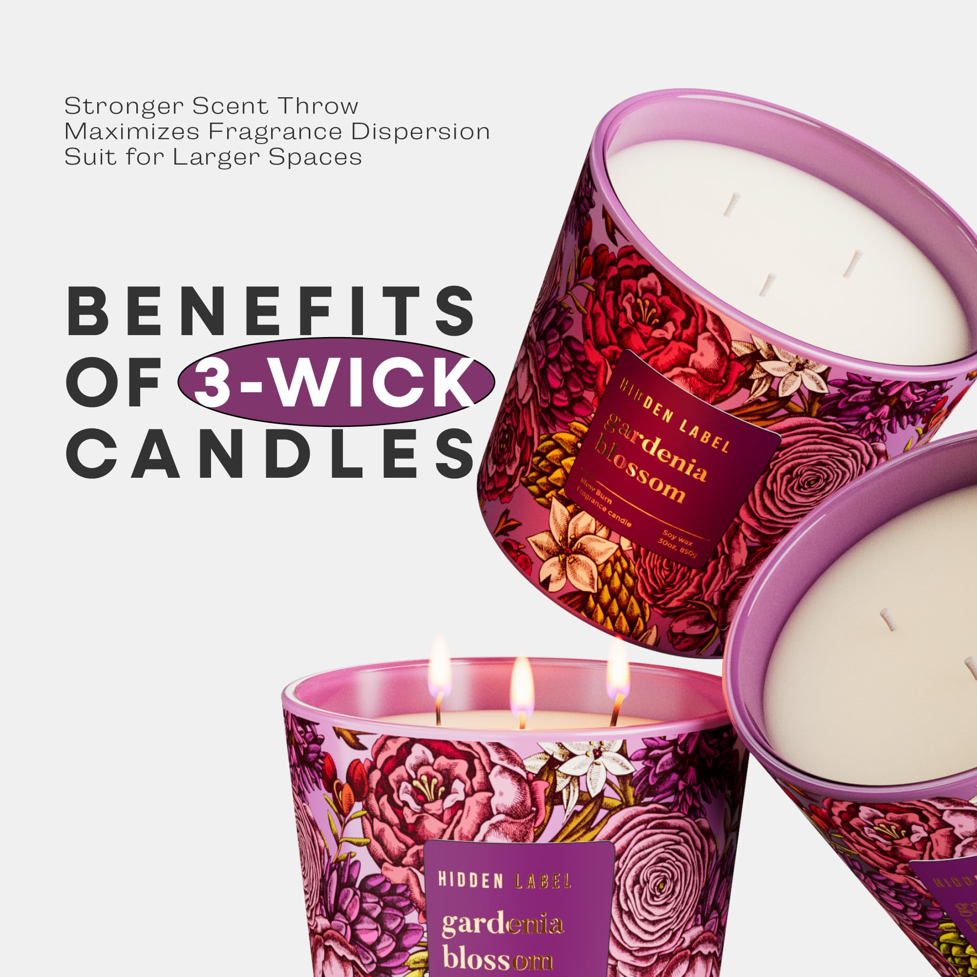 Hidden Label elegant packaging highlights gift-ready design for special occasions.