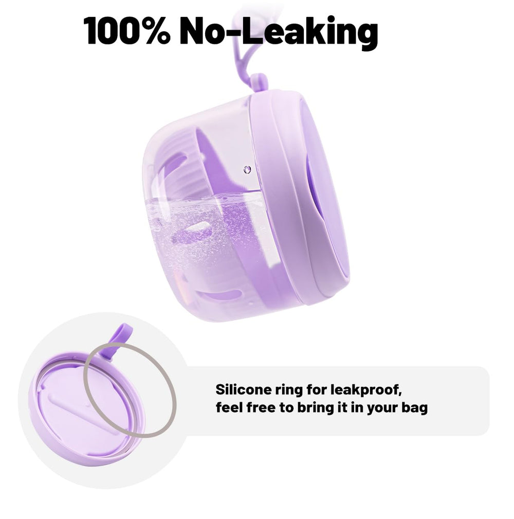 Denture cleaning brush and removal tool included with the case