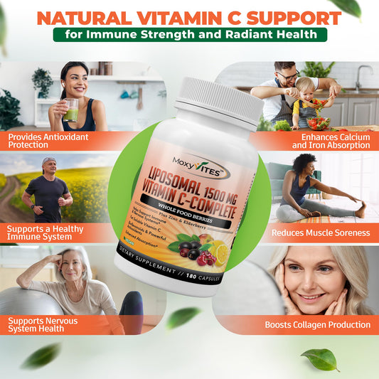 High absorption liposomal Vitamin C capsules