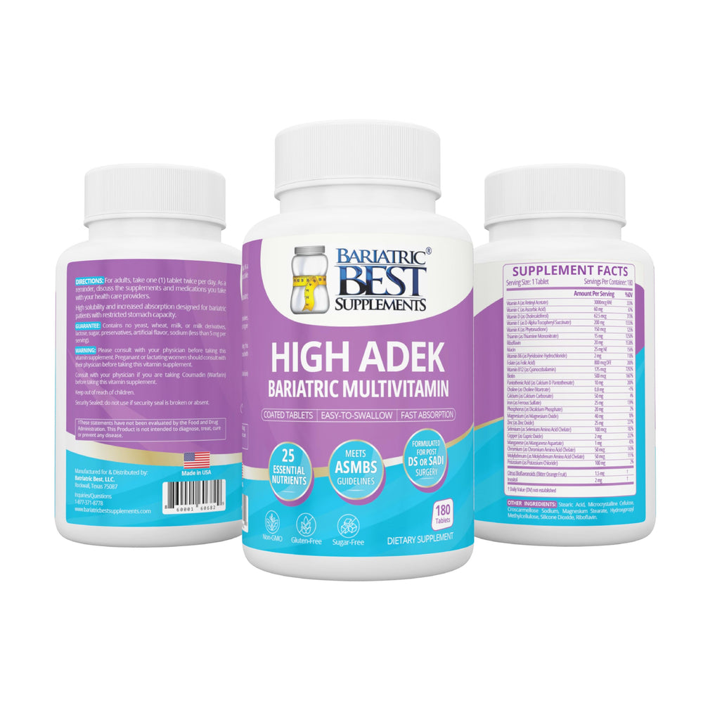 Trusted Bariatric Best Supplements branding and long-standing history