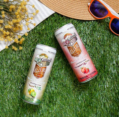Strawberry Peach flavor can close-up