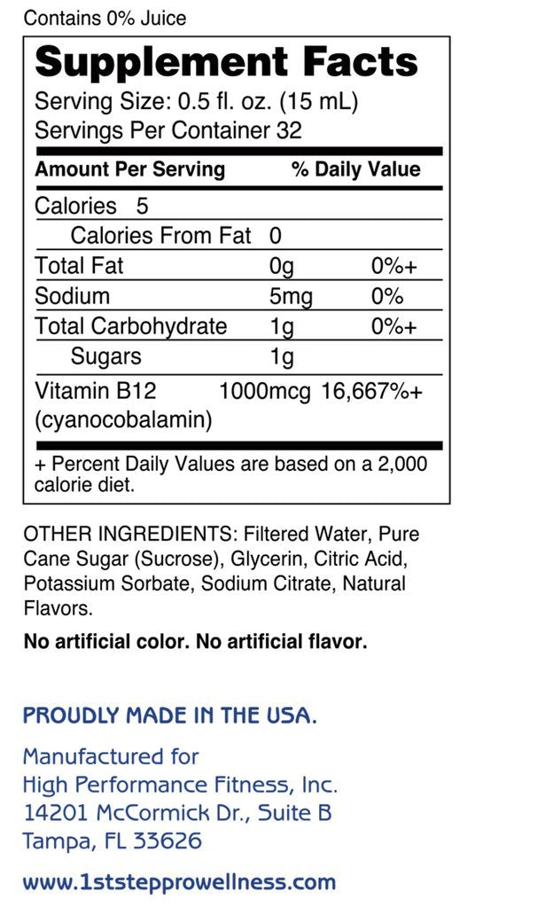 Back view of 16-ounce bottle with net quantity and usage information