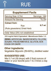 High-potency extraction process illustration for Rue