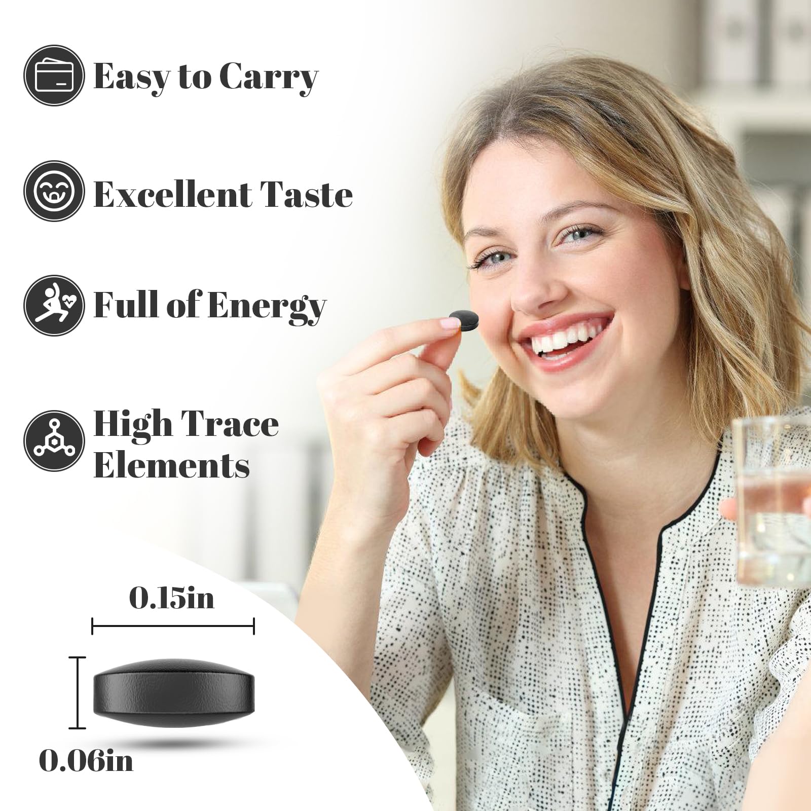 High-purity Shilajit tablets without additives